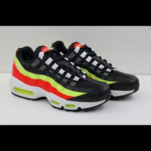 Nike Air Max 95 Volt Habanero Red Women MultiSize - Picture 1 of 7